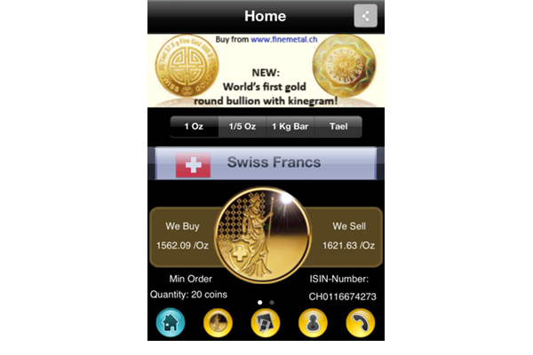 Gold_Coin_Android_Phone_App_home_Finemetal